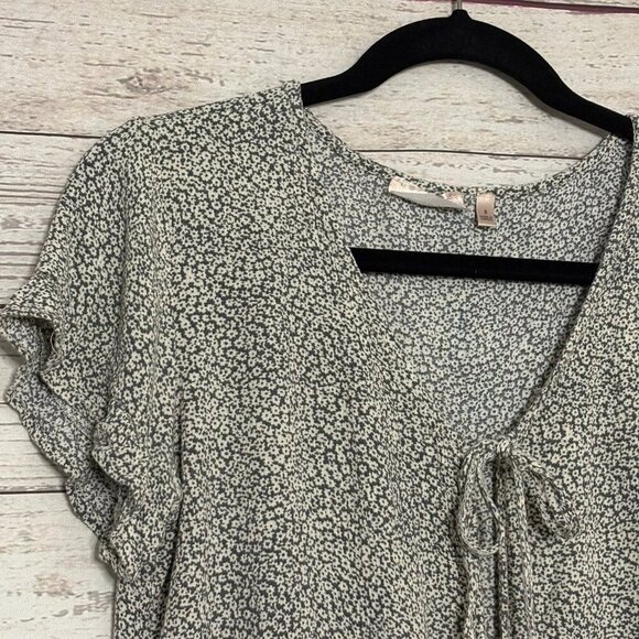 Willow Root Peasant Top with Tie Closure Small - Picture 4 of 7